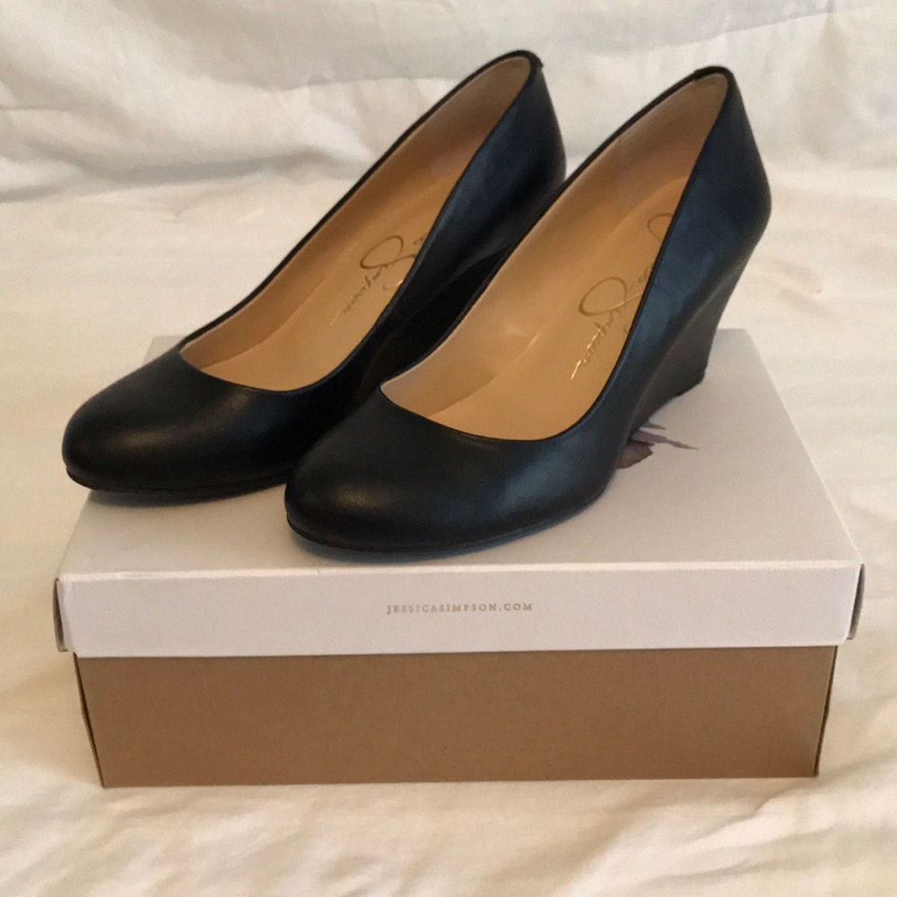 Jessica Simpson wedges